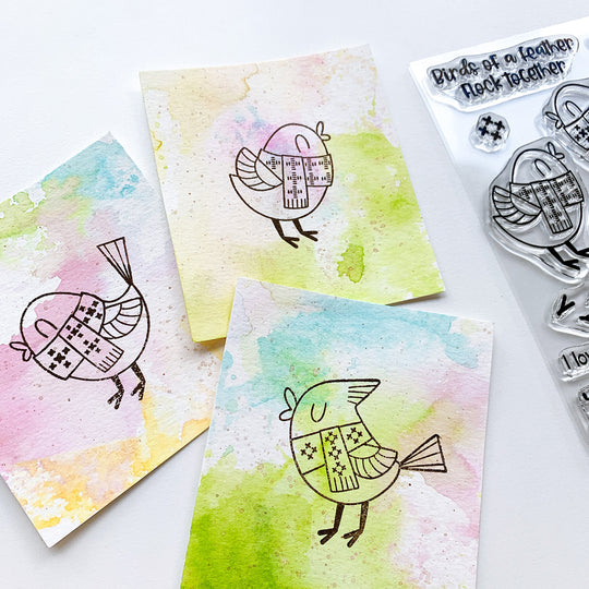 Flock of Friends Stamp Set