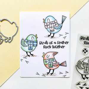 Flock of Friends Stamp Set
