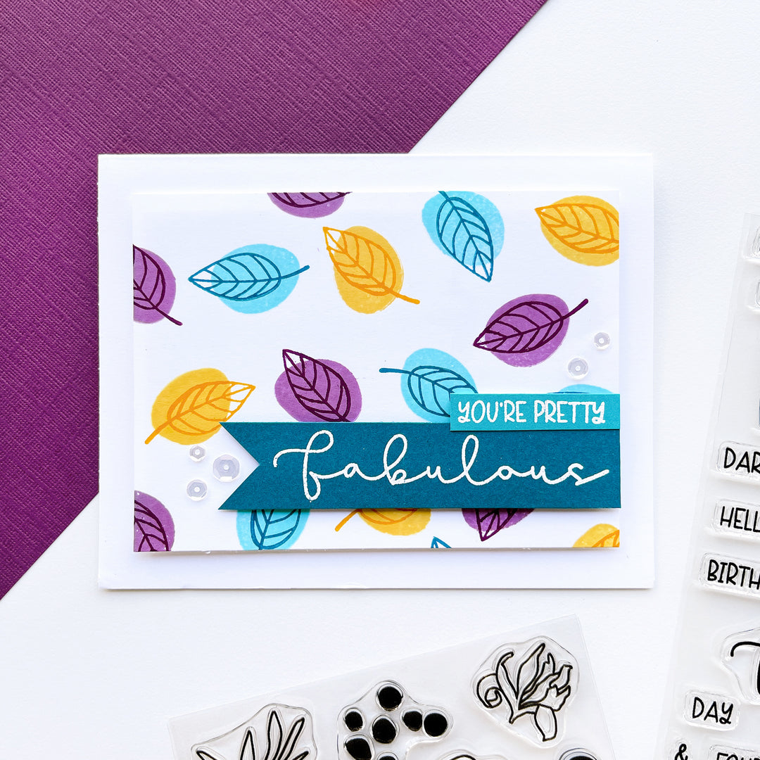 Just Plain Fabulous Sentiments Stamp Set