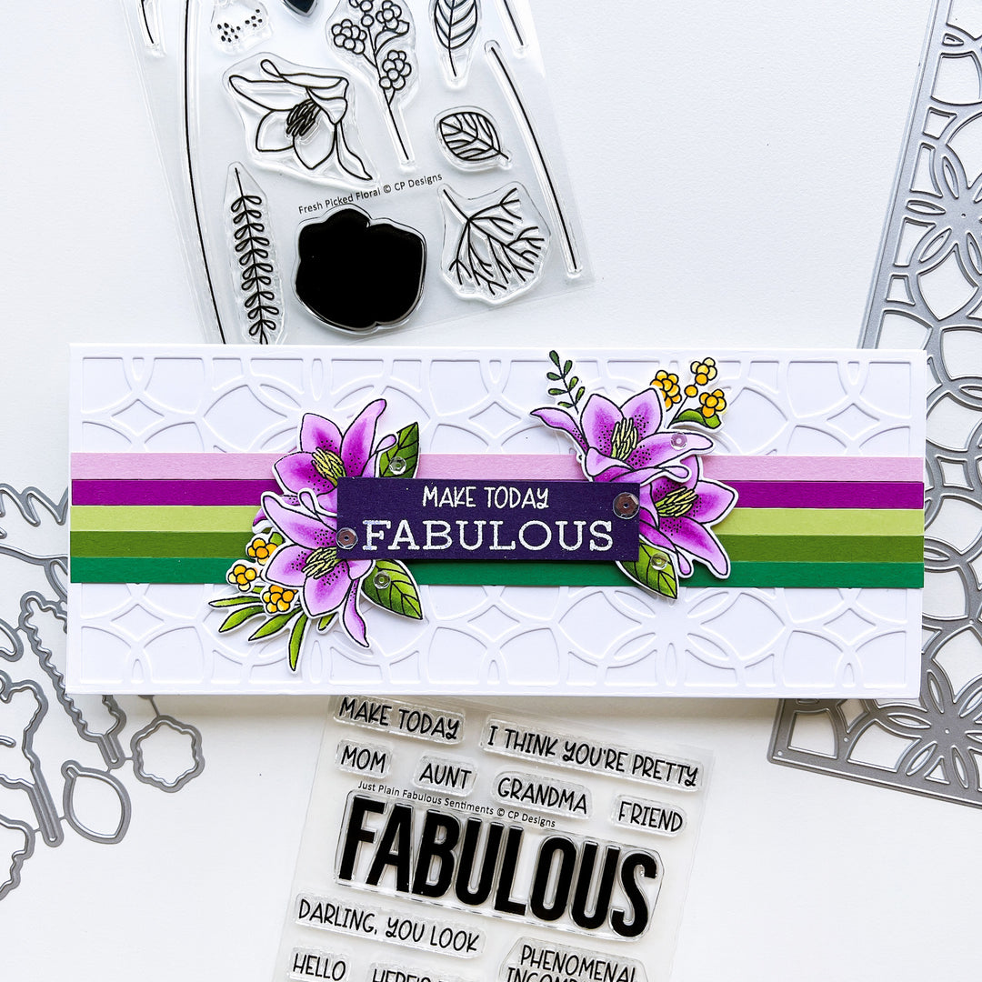 Just Plain Fabulous Sentiments Stamp Set