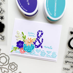 floral card with sentiment