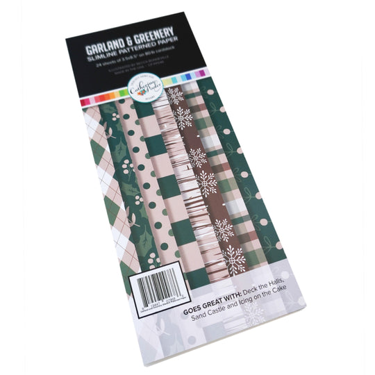 Garland and Greenery slimline Patterned Paper