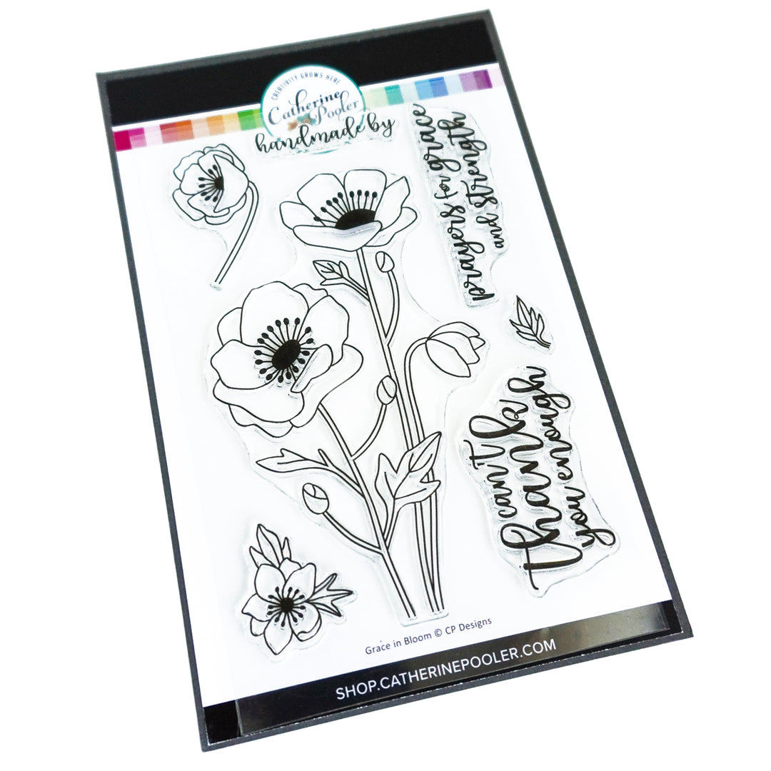 Grace in Bloom Floral Stamp Set