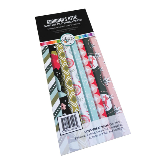 Grandma's Attic Slimline Patterned Paper