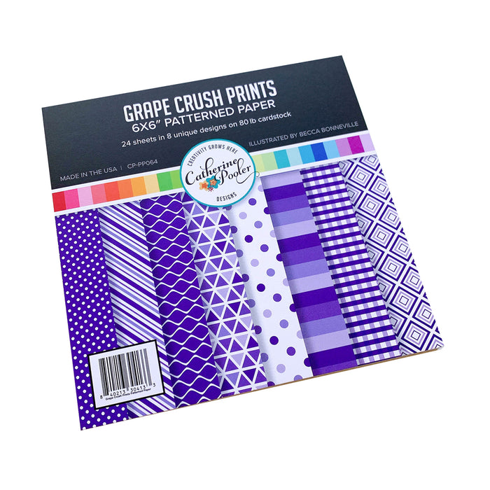 Grape Crush Prints Patterned Paper
