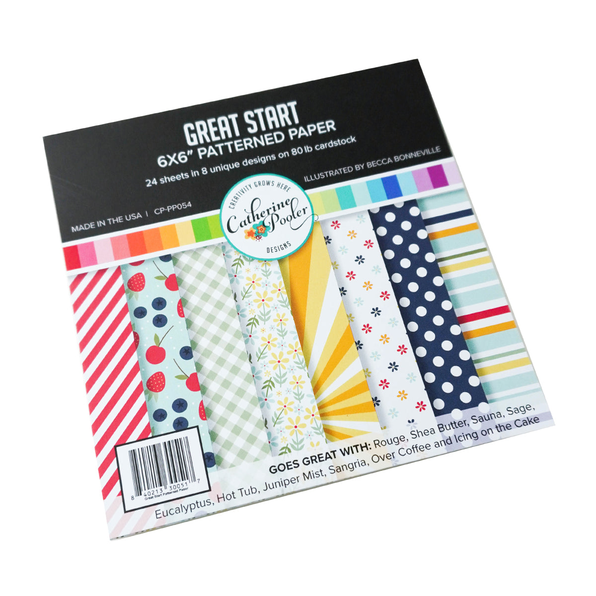 Great Start Patterned Paper – Catherine Pooler Designs