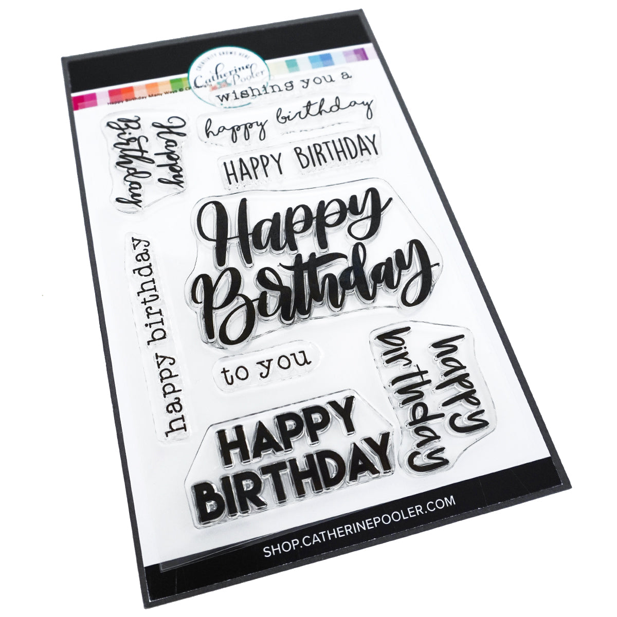 PhotoPlay SIS Happy Birthday Stamps - 709388338087