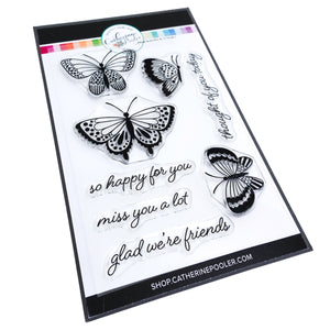 Happy Butterflies Stamp Set