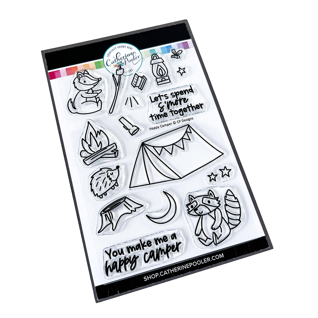 Happy Camper stamp set