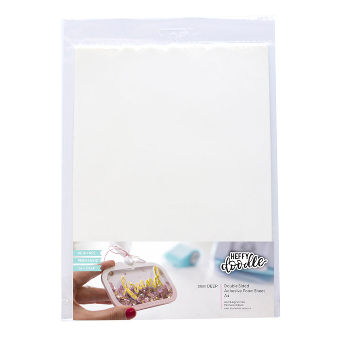Double sided Adhesive Foam Sheet by Heffy Doodle