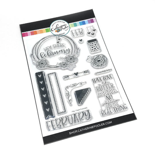 Hey There, February Stamp Set