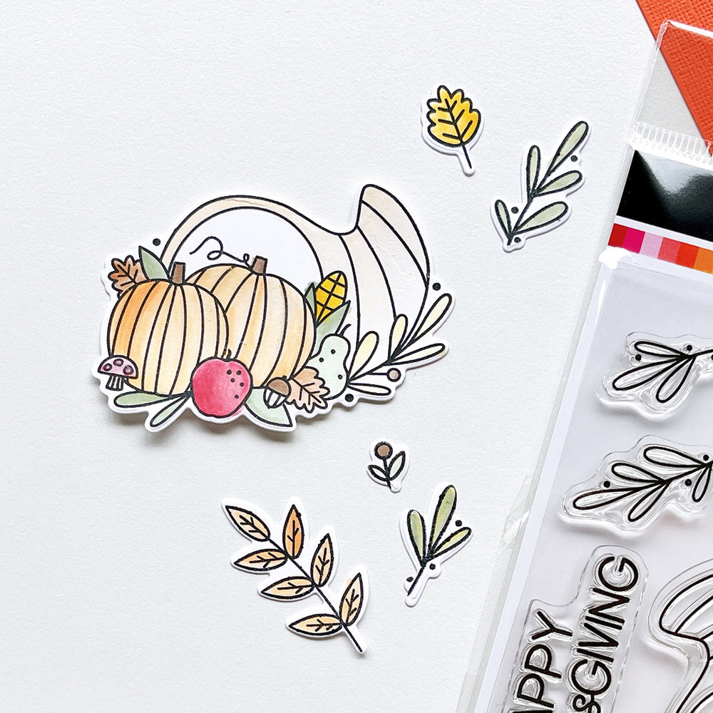 Horn of Plenty Stamp Set