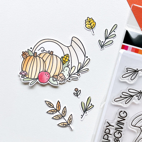Horn of Plenty Stamp Set