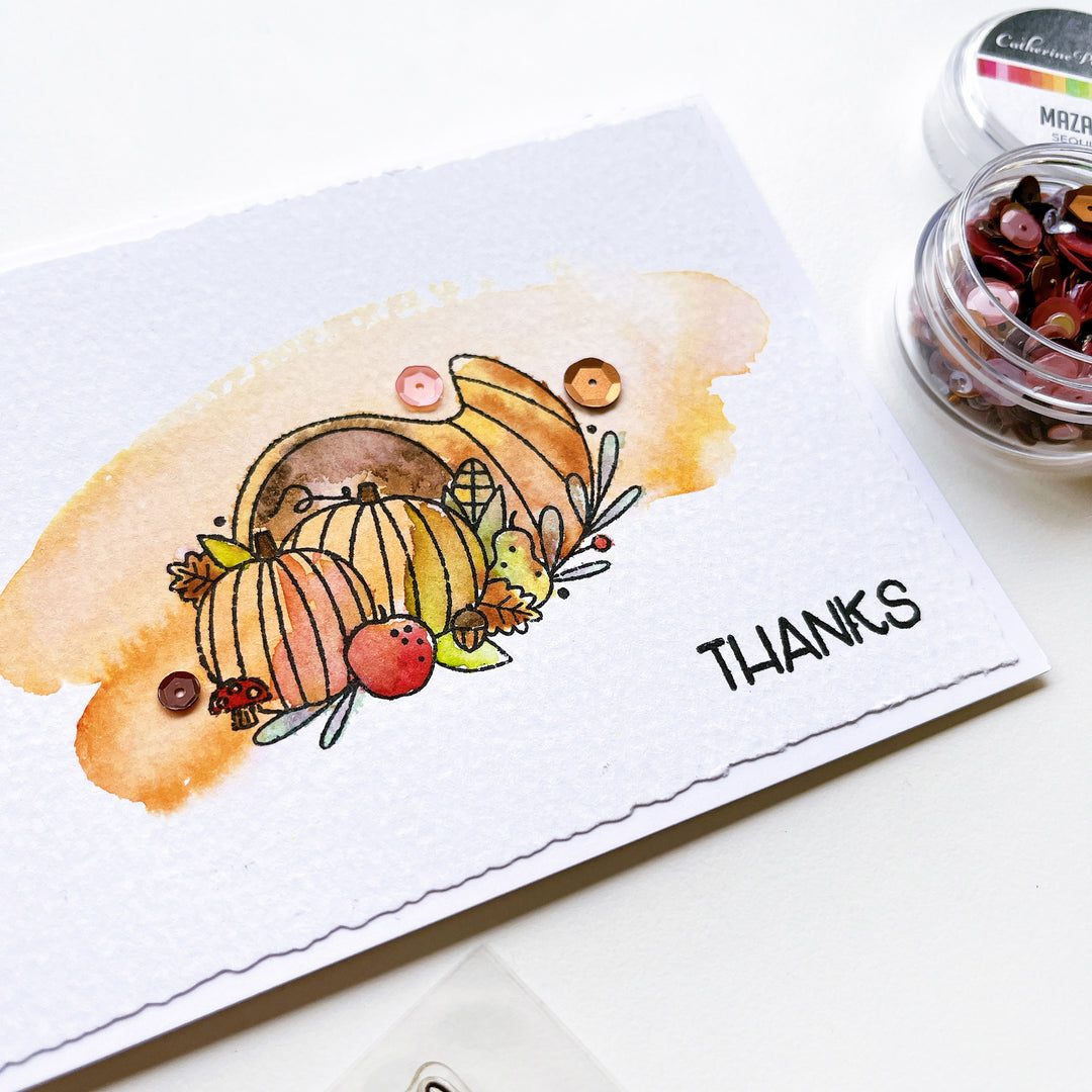 Horn of Plenty Stamp Set