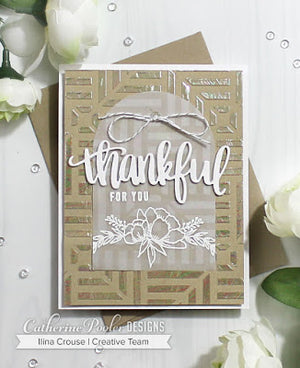 thankful for you card with tag