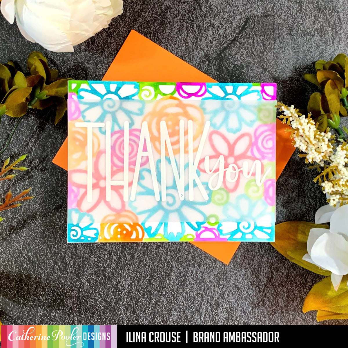 Flower Burst Cover Plate Die – Catherine Pooler Designs
