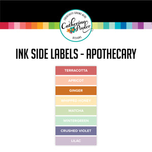 Apothecary Ink Pad Side Labels