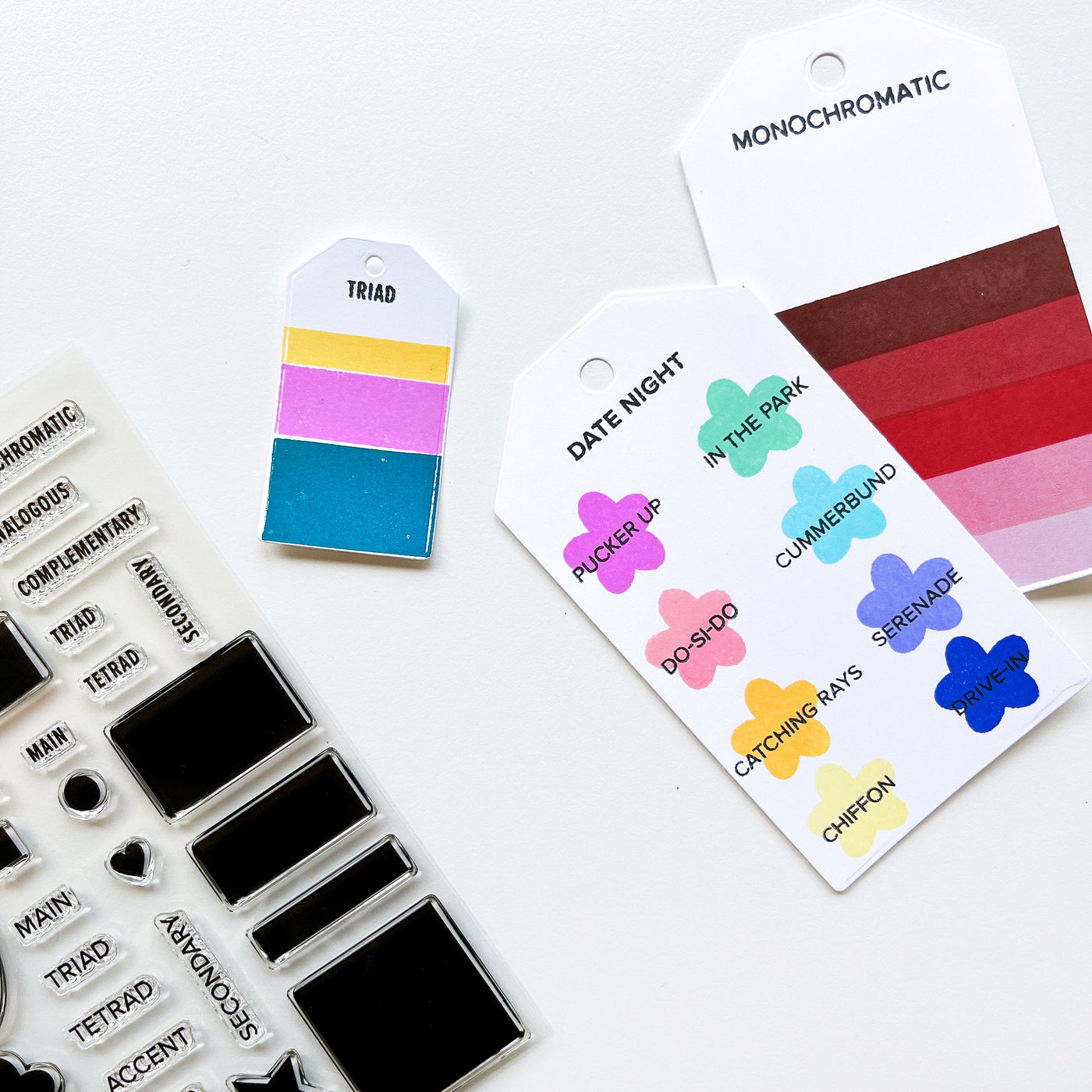 Stamps Set Color Color Swatch Stamp Set – Catherine Pooler Designs