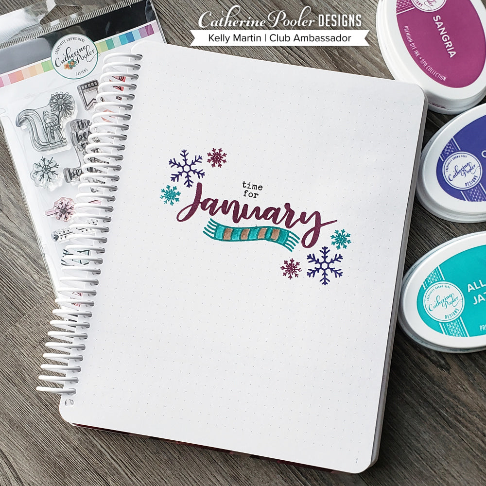 January cover page in Canvo journal