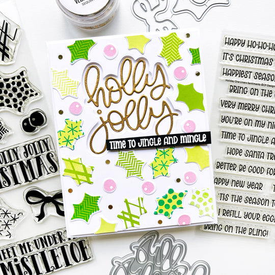 Holiday One Liner Sentiments Stamp Set
