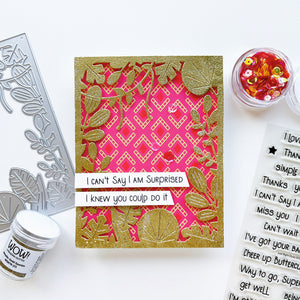 Just Right Duos Sentiments Stamp Set