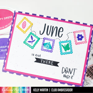 June card with sentiment