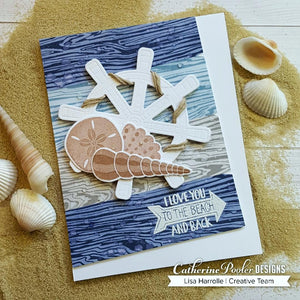 Card with seashells and sentiment