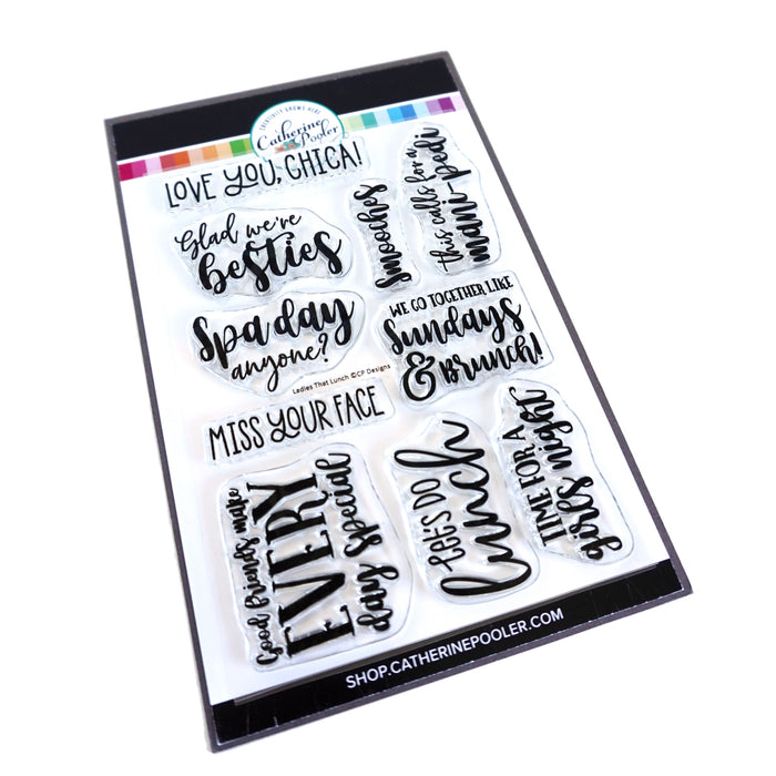 Ladies That Lunch Sentiments Stamp Set