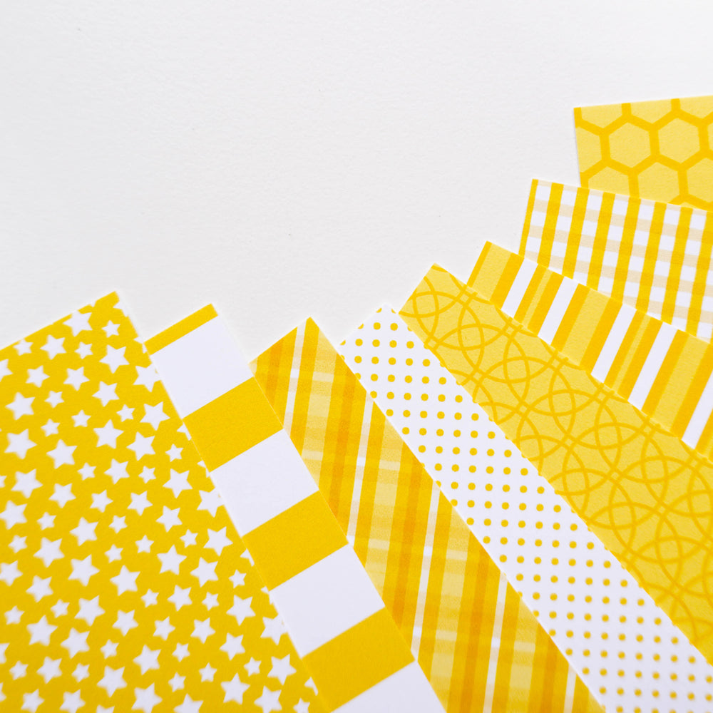 Limoncello Prints Patterned Paper spread out