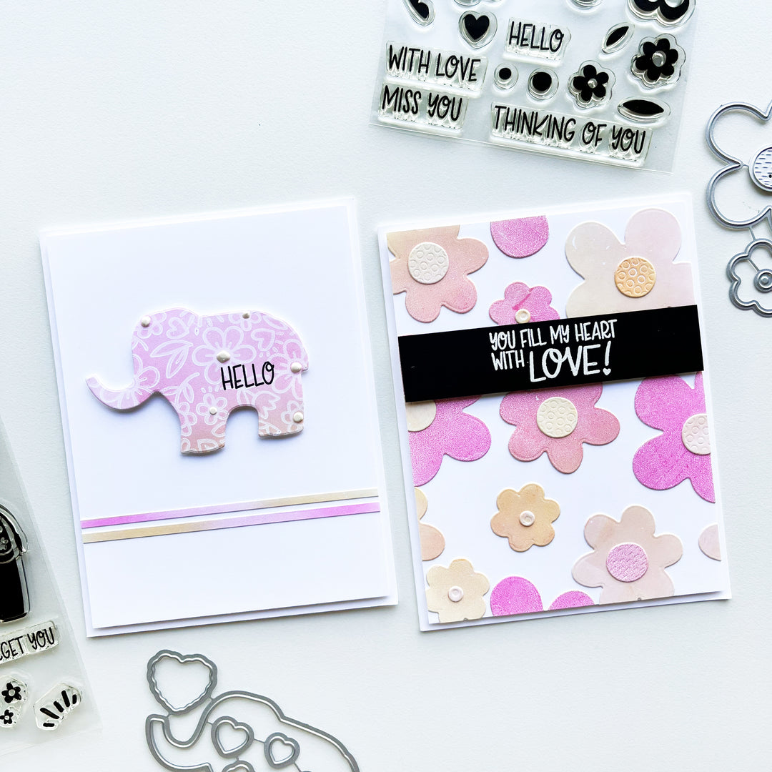 Stamp-a-doodle Floral Stamp Set