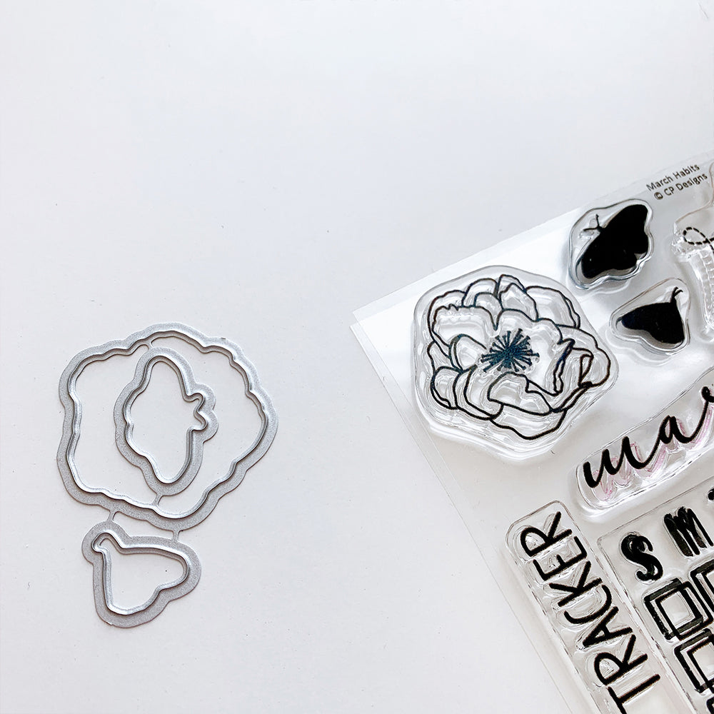 March Mini Floral Dies