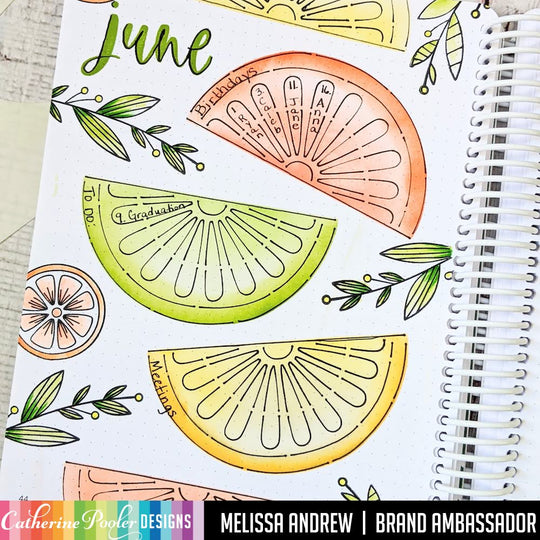 June slice monthly page