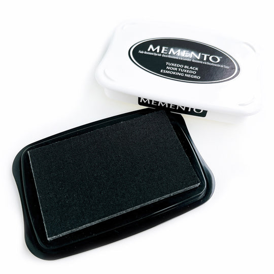 Tuxedo Black Ink Pad by Memento