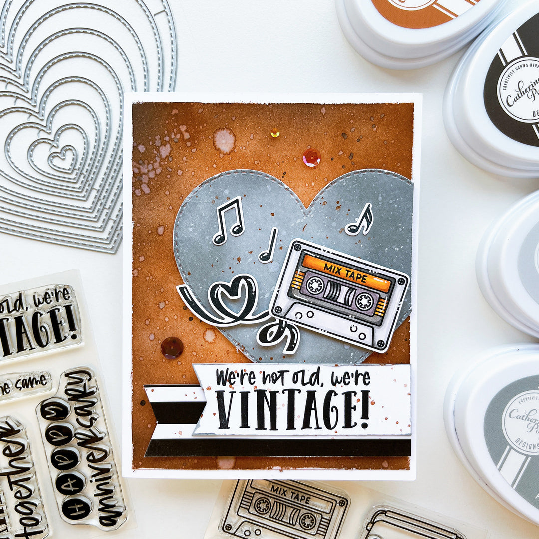 Aged to Perfection Sentiments Stamp Set