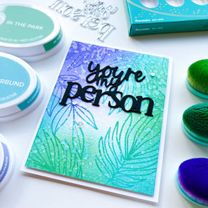 you're my person card with natural flourishes