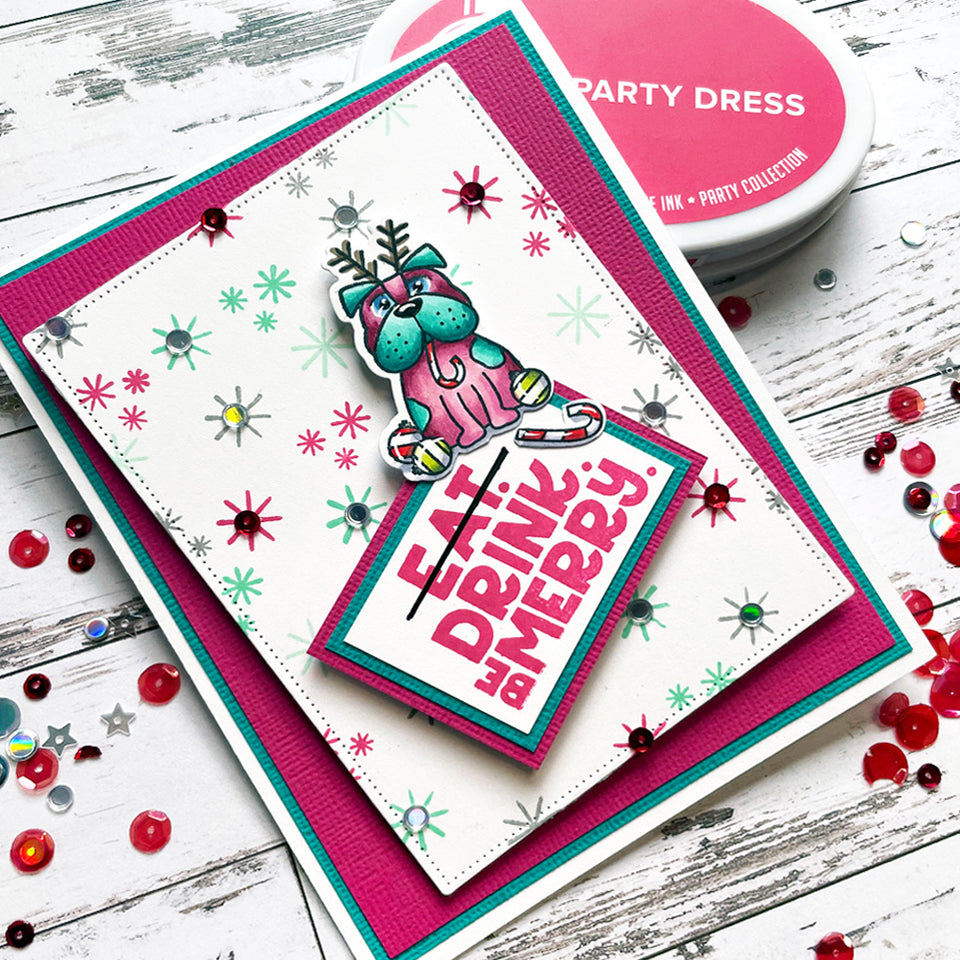 Merriest Sentiments Stamp Set