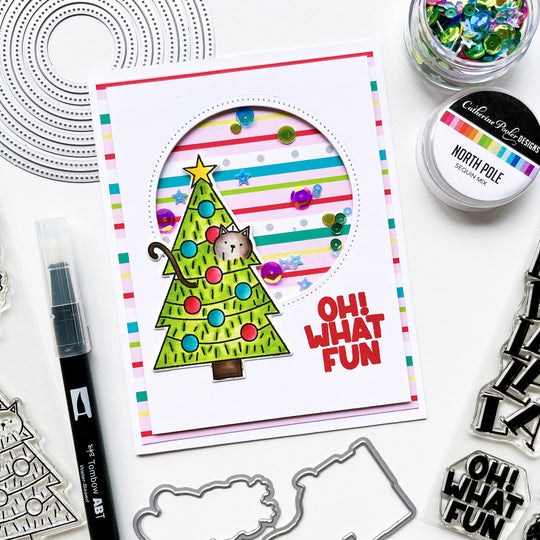 Merriest Sentiments Stamp Set