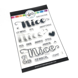 Nice is Nice Stamp Set