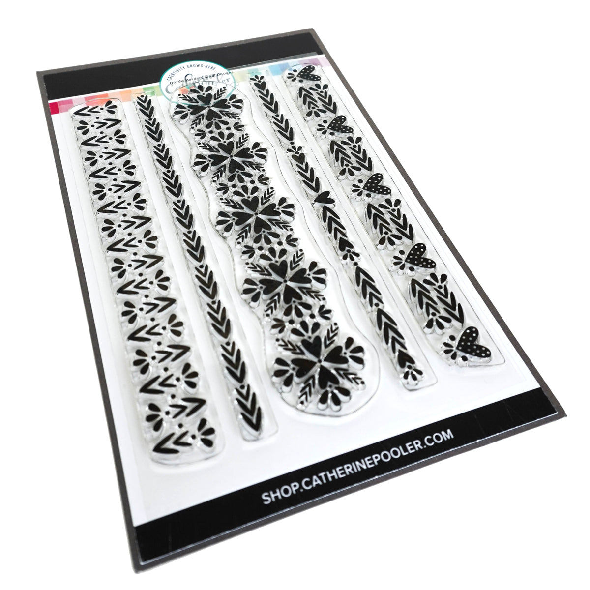 Nordic Borders Stamp Set