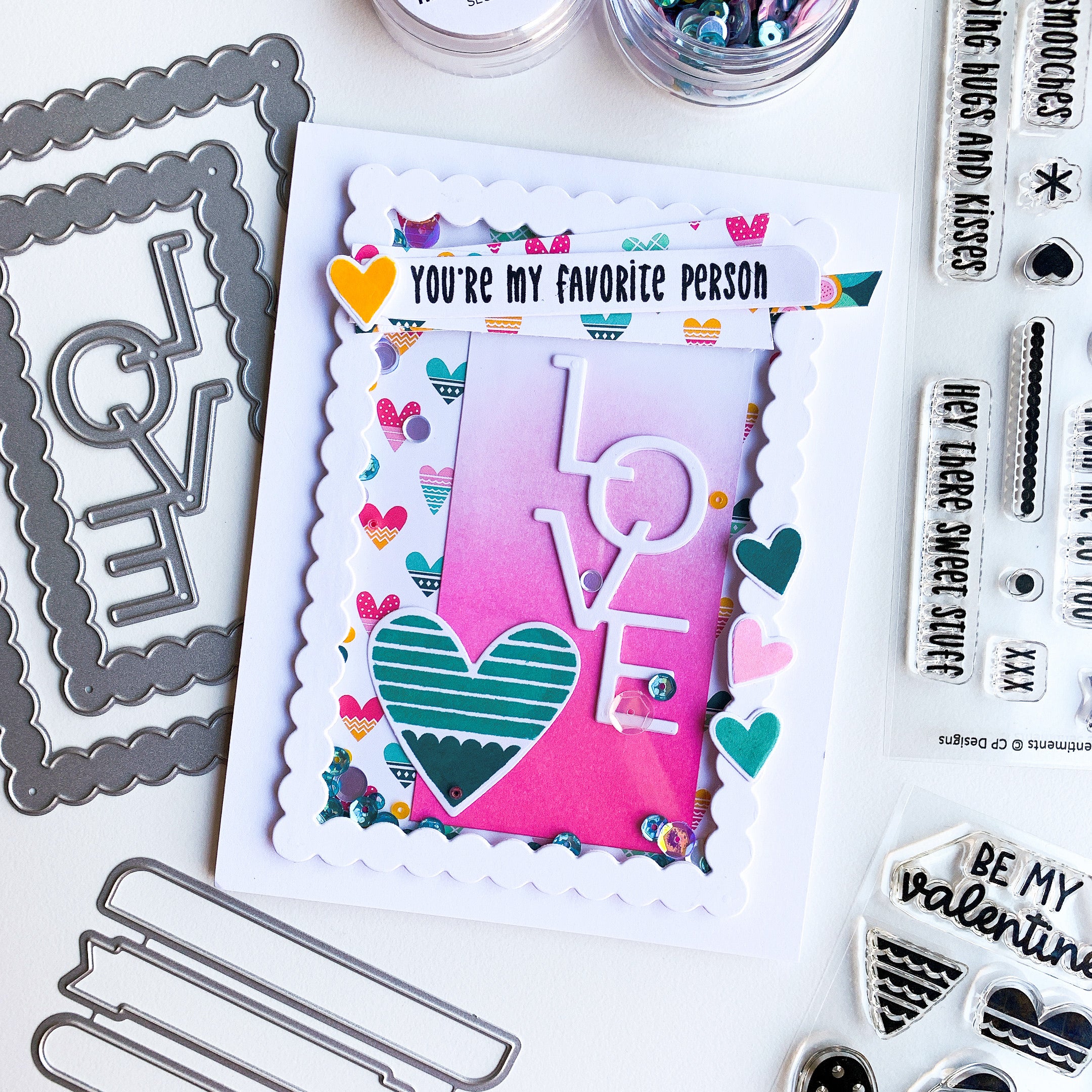 文房具・ステーショナリー Butter heart bookcover set Two Part Hearts Stamp Set – Catherine Pooler Designs