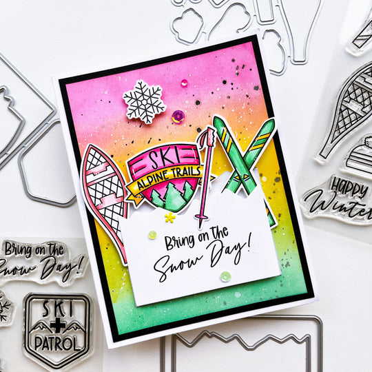 On the Slopes Stamp Set