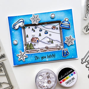 Ski Lodge Stamp Set