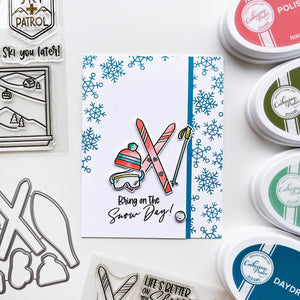 Ski Lodge Stamp Set