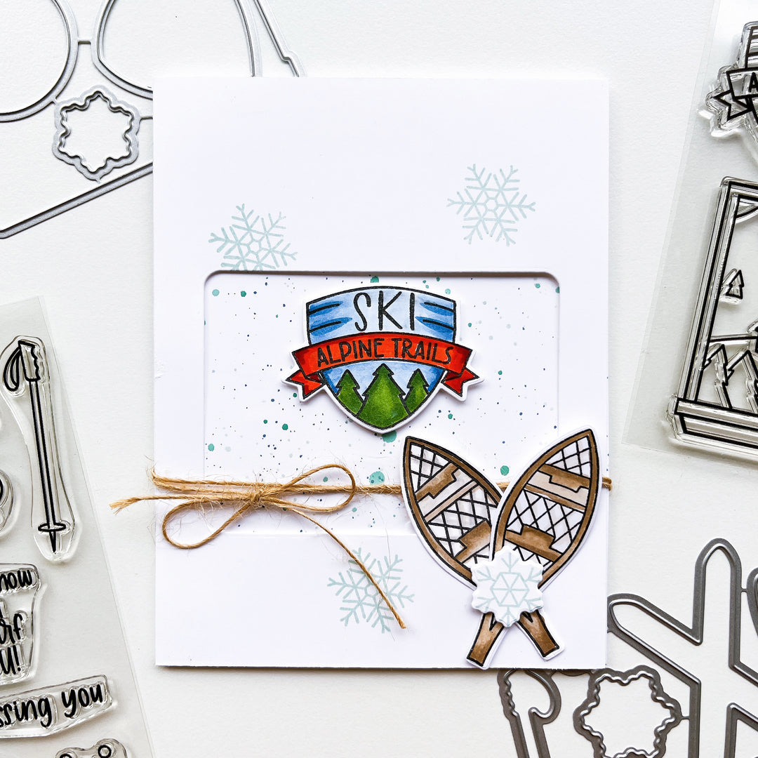 Ski Lodge Stamp Set