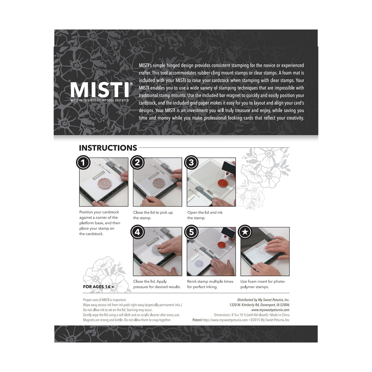 Black Original MISTI – Catherine Pooler Designs
