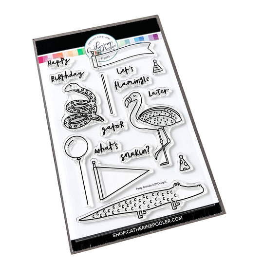 Party Animals Stamp Set