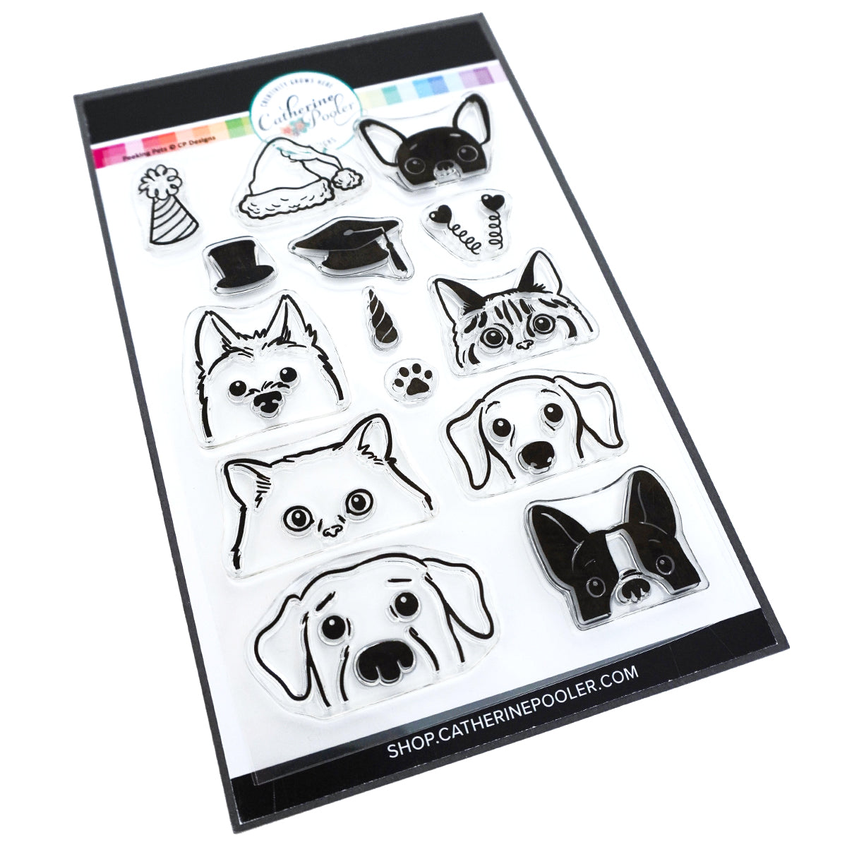 Peeking Pets Stamp Set