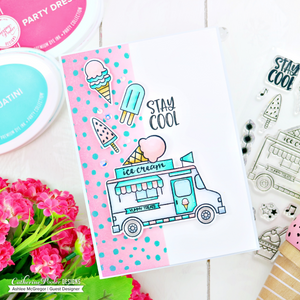 stay cool card with ice cream truck
