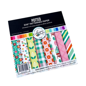 Potted Patterned Paper