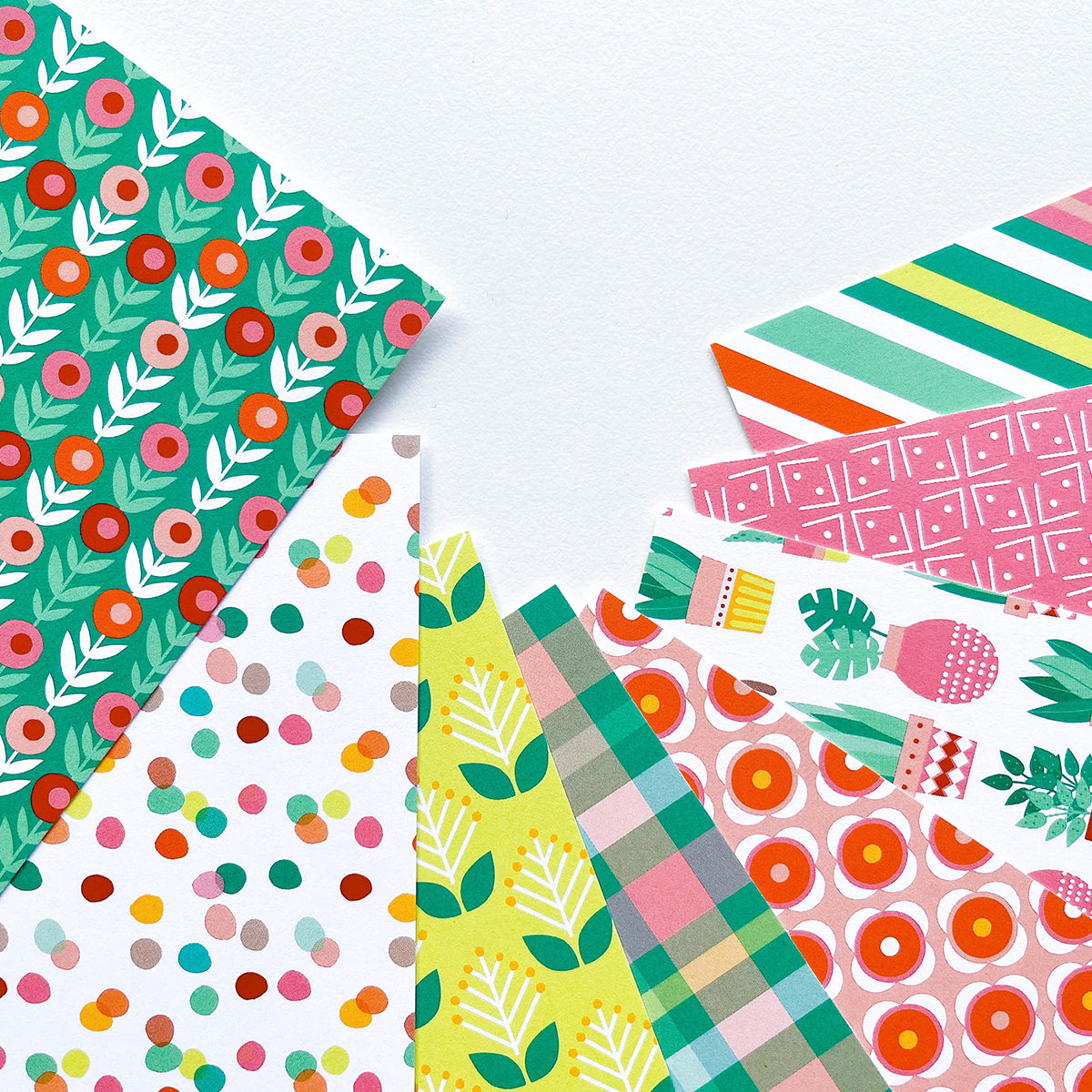 Potted Patterned Paper